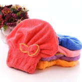 حوله کلاه سر خشک کن بسته 12 عددی کلاه حمام جادویی میکروفایبرعمده لوکیا